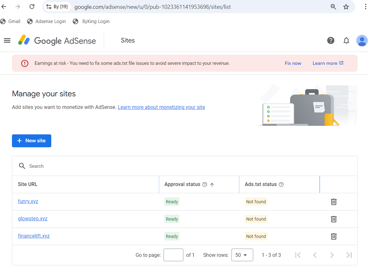 Financelift, Glowstep, and Funry Screenshot